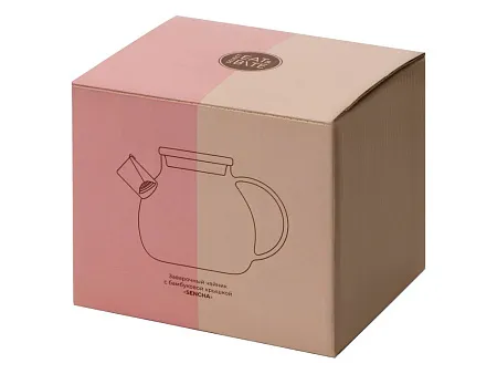 Заварочный чайник с бамбуковой крышкой Sencha