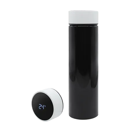 Термос Reactor duo black с датчиком температуры