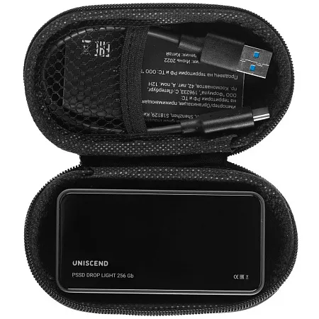 Портативный внешний SSD Drop Light, с подсветкой, 256 Гб