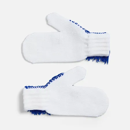 Варежки «Игогошки», с синей гривой