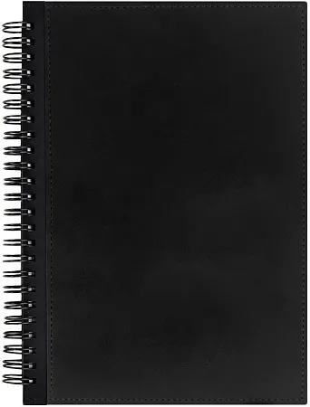 Ежедневник Notera Maxi, недатированный, черный