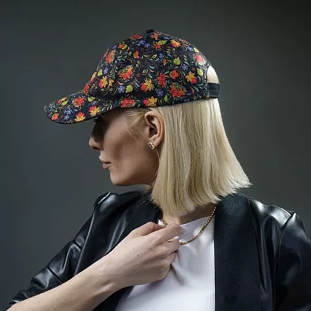 Образец бейсболка CUSTOM MERCH, 5 клиньев, застёжка на липучке