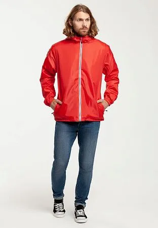 Ветровка мужская FASTPLANT красная