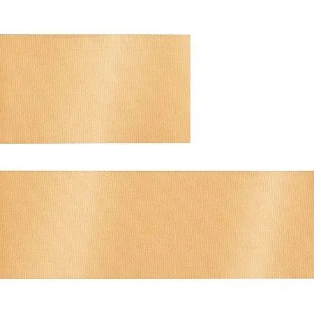 Лента сатиновая Satin 35 XL, бежевая, 200 см