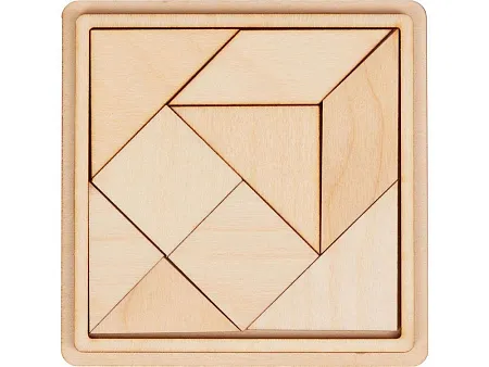 Деревянная головоломка Танграм