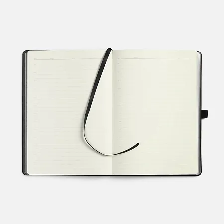 Ежедневник Peel Flex, недатированный, черный