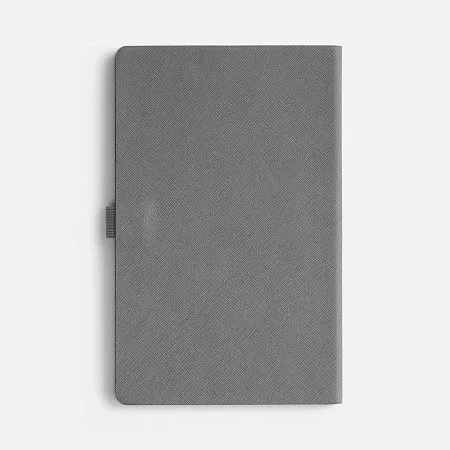 Ежедневник Lungo, недатированный, серый