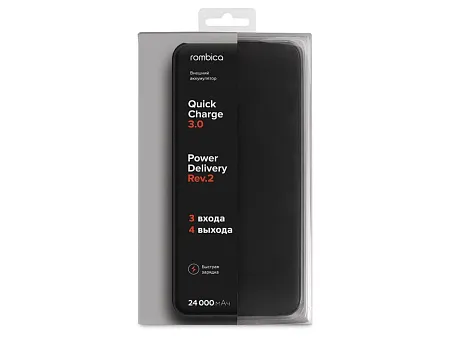 Внешний аккумулятор NEO NS240B Quick, 24000mAh