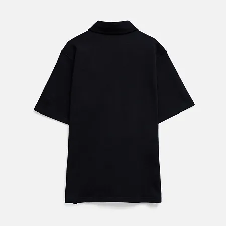 Рубашка поло унисекс Tiimi, черная