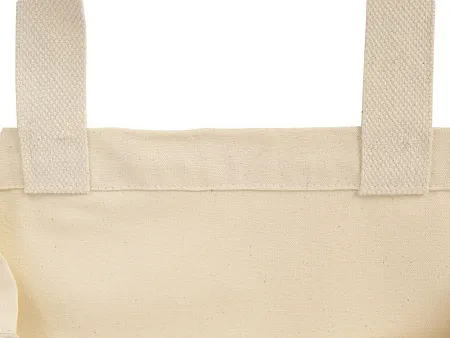 Сумка Donny с донной складкой и парусиновыми ручками