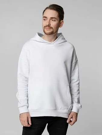 Худи оверсайз унисекс Outshine, белое