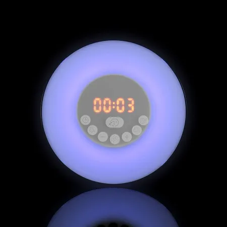 Лампа-колонка со световым будильником dreamTime, ver.2, белая