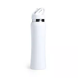 Бутылка для воды SMALY, нержавеющая сталь, 800 мл, белый