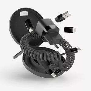 Зарядное устройство Vonmahlen Allroundo GaN, черное