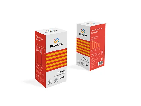 Термос для еды 301 в чехле