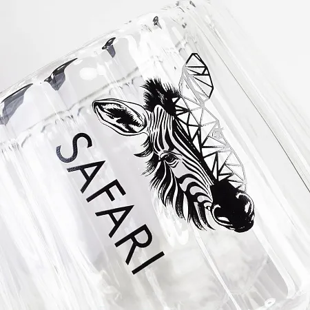 Кружка "Crystal" с нанесением "капсула Сафари" 180 мл