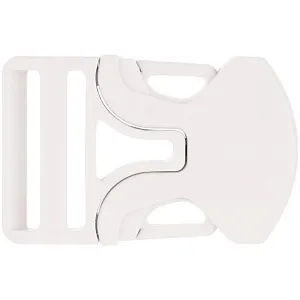 Застежка-пряжка одностороняя Triden, белый