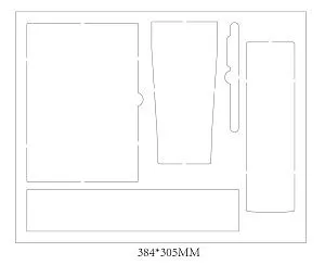Ложемент для коробки Mark+Radmir+Nika+Melan+Umbrella (Белый)