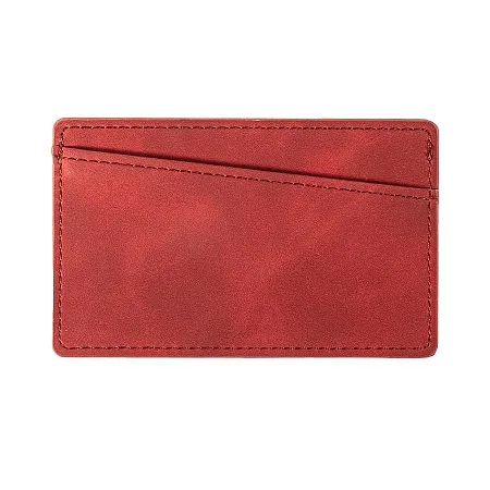 Чехол для карт с 2 отделениями, красный