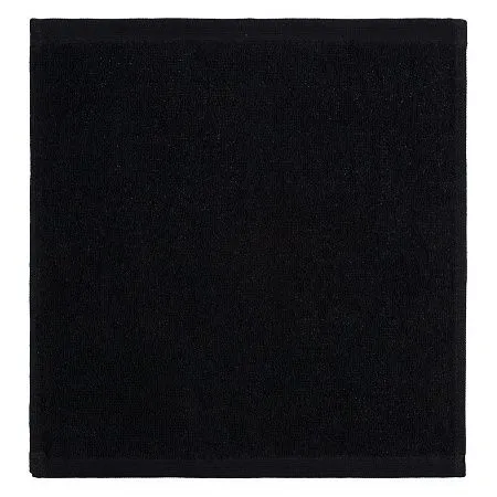 Полотенце махровое «Юнона», малое, черное