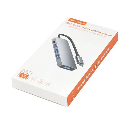 Концентратор Quadro 4 в 1, черный