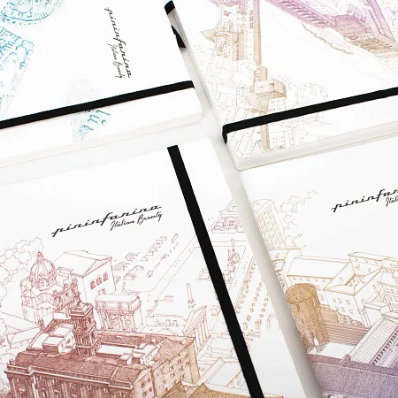 Блокнот линованный Pininfarina ITALIAN BEAUTY FIRENZE из каменной бумаги, А5