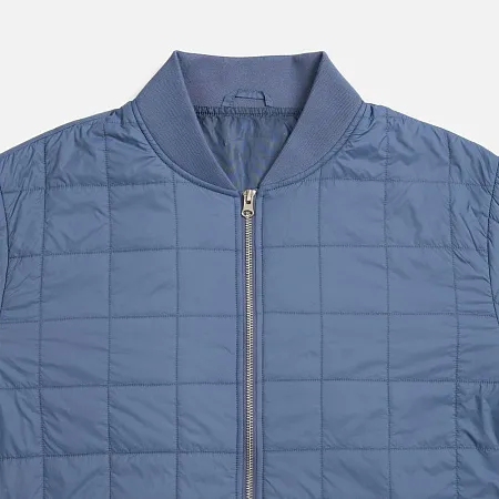 Куртка унисекс Warmbridge, синяя (джинс)