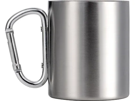 Кружка из стали с ручкой-карабином Elbrus