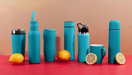 Термос "Бостон" с индикацией температуры, soft touch, 0,5л.