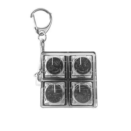 Брелок Press Anti Stress с LED подсветкой, черный