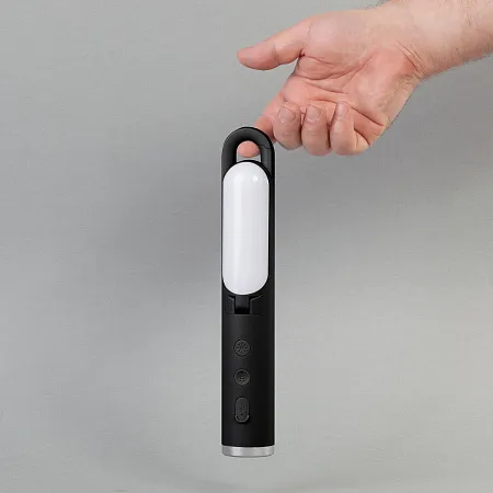 Фонарь-лампа "Torch" туристический, черный