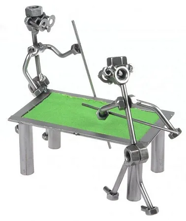 Артистический бильярд Фигурки из металла HINZ & KUNST