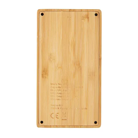 Экологичный внешний аккумулятор Bamboo, 4000 mAh