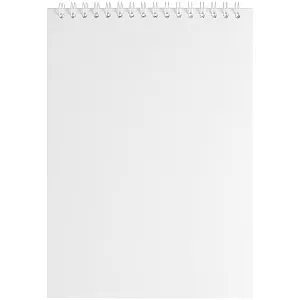 Блокнот Issa в клетку, белый