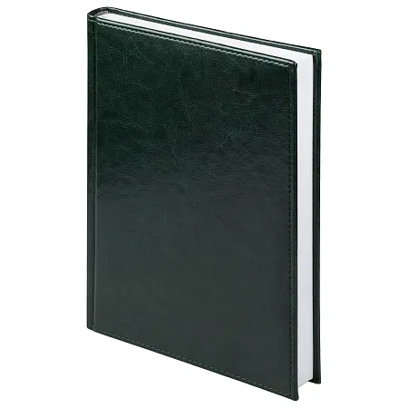 Ежедневник недатированный Birmingham 145х205 мм, без календаря, с лого AvD, зеленый
