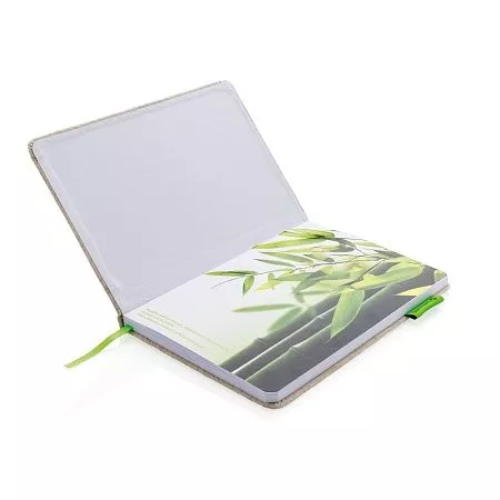 Экоблокнот из джутового хлопка, А5