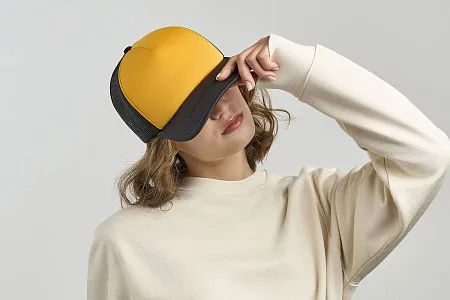 Бейсболка "RAPPER-S" 5 клиньев, пластиковая застёжка 80