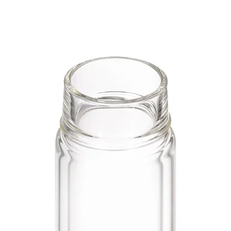 Бутылка стеклянная с двойными стенками, Bianca, 300 ml, белая