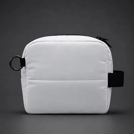 Несессер Superbag Bubble, стёганый, на молнии, с креплением на кольцо-карабин