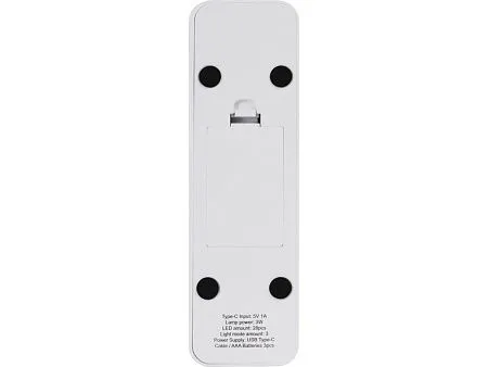 Складывающая настольная лампа с подставкой для телефона Stack N, 3 Вт