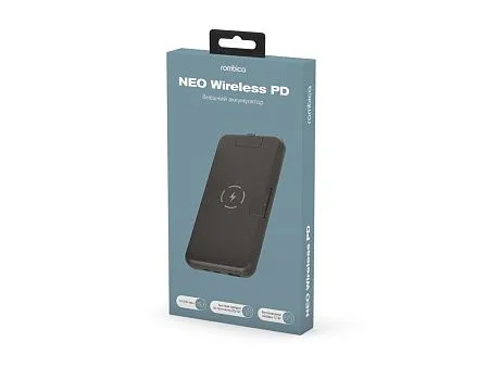 Внешний беспроводной аккумулятор NEO Wireless PD, 10000 mAh