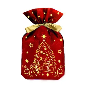 №5 МЕШОЧЕК ЕЛОЧКА (красный) 850 грамм новогодний подарок классический