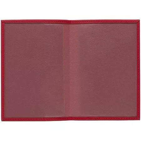 Обложка для паспорта Shall, красная