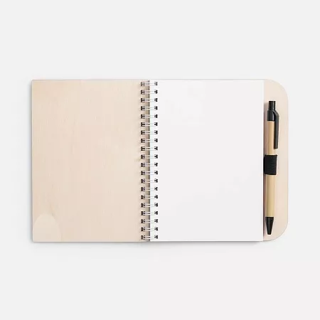 Блокнот на пружине Woodpad на заказ