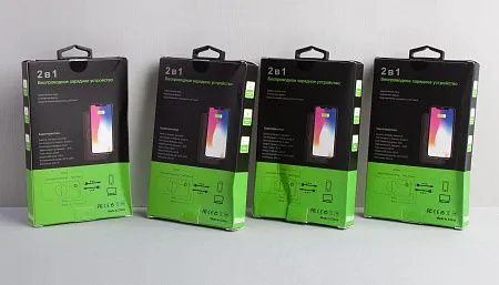 Беспроводное зарядное устройство "Fast SOFTTOUCH", 6000 mAh