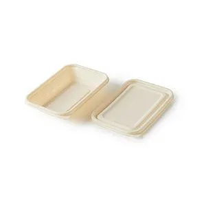 Контейнер с крышкой из кукурузного крахмала,  500 мл