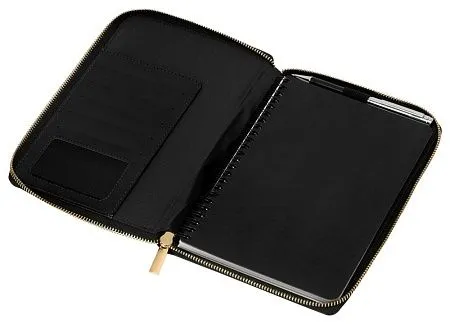 Бизнес-блокнот на молнии А5 Fabrizio с RFID защитой