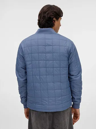 Куртка унисекс Warmbridge, синяя (джинс)