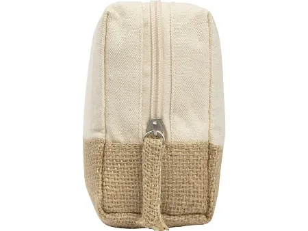 Косметичка Jute с ручкой из хлопка и джута