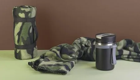 Термос для еды "Take away", покрытие пудра, 0,6 л